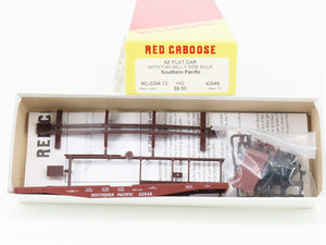 HO Scale Red Caboose Kit RC-2204-13 SP Southern Pacific 42' Flat Car #42648