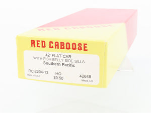HO Scale Red Caboose Kit RC-2204-13 SP Southern Pacific 42' Flat Car #42648