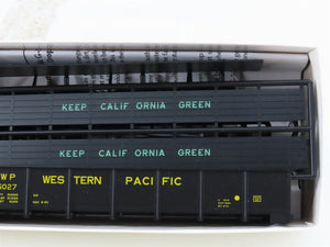 HO Scale Red Caboose Kit RC-5201-3 WP Western Pacific Drop Bottom Gondola #5027