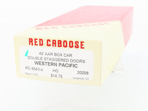 HO Scale Red Caboose Kit RC-8543-a WP Western Pacific 40' Box Car #20208 -Sealed