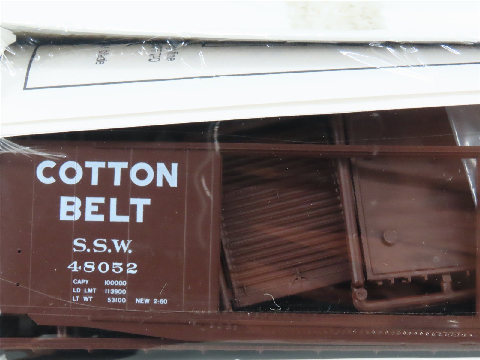 HO Scale InterMountain Kit 40604-08 SSW Cotton Belt Route Box Car #48052 -Sealed