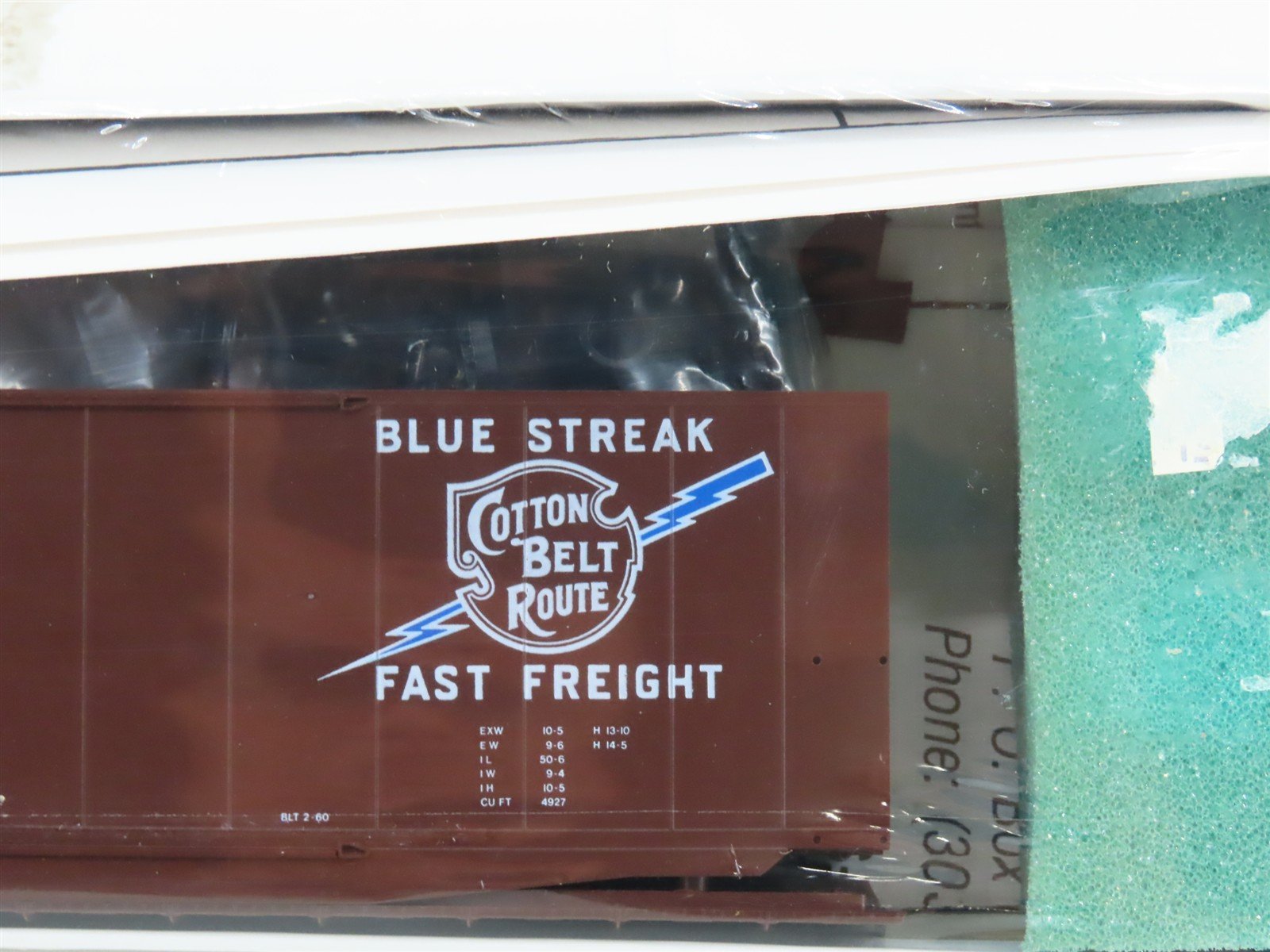 HO Scale InterMountain Kit 40604-08 SSW Cotton Belt Route Box Car #48052 -Sealed
