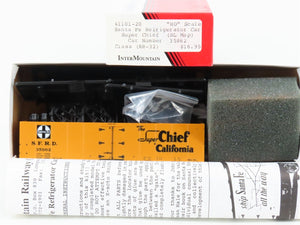 HO Scale InterMountain Kit 41101-20 SFRD Santa Fe Super Chief Reefer #35862