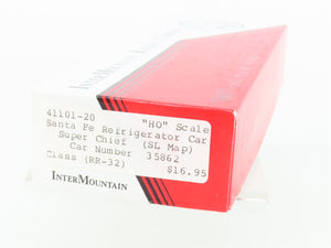 HO Scale InterMountain Kit 41101-20 SFRD Santa Fe Super Chief Reefer #35862