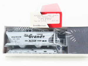 HO InterMountain Kit 41504-20 D&RGW Rio Grande 2-Bay Hopper #10104 - Sealed