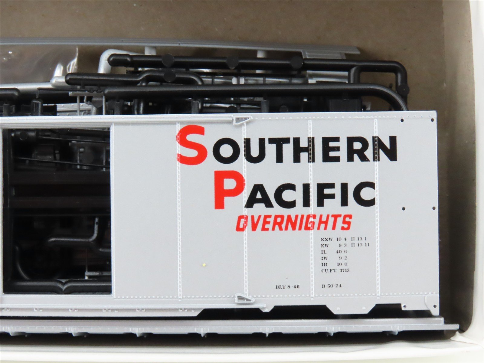 HO InterMountain Kit 40732-04 SP Southern Pacific Overnights Box Car #163123