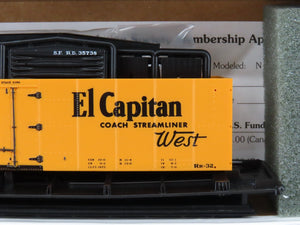 HO Scale InterMountain Kit 41102-17 SFRD Santa Fe El Capitan Reefer #35738