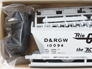 HO Scale InterMountain Kit 41504-31 D&RGW Rio Grande 2-Bay Hopper #10094