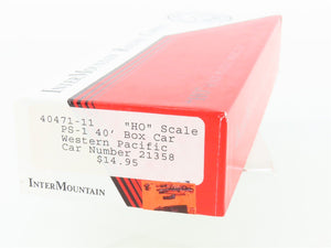 HO Scale InterMountain Kit 40471-11 WP Western Pacific 40' Box Car #21358