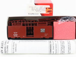 HO Scale InterMountain Kit 40471-09 WP Western Pacific 40' Box Car #21265