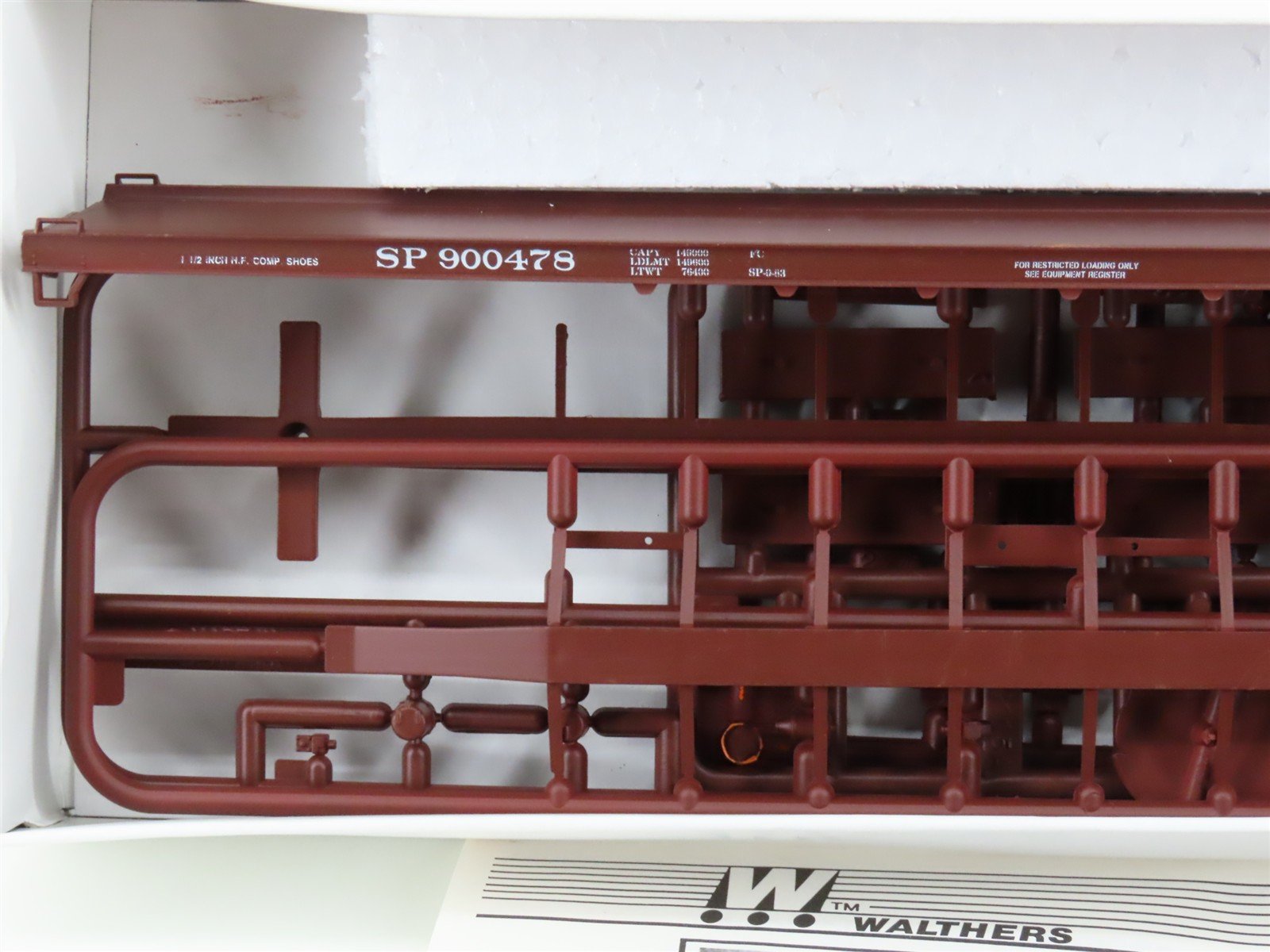HO Scale Walthers Kit 932-4955 SP Southern Pacific 89' TOFC Flat Car #900478