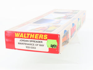 HO Walthers Kit 932-5353 MW Maintenance of Way Jordan Spreader #1051 - Sealed