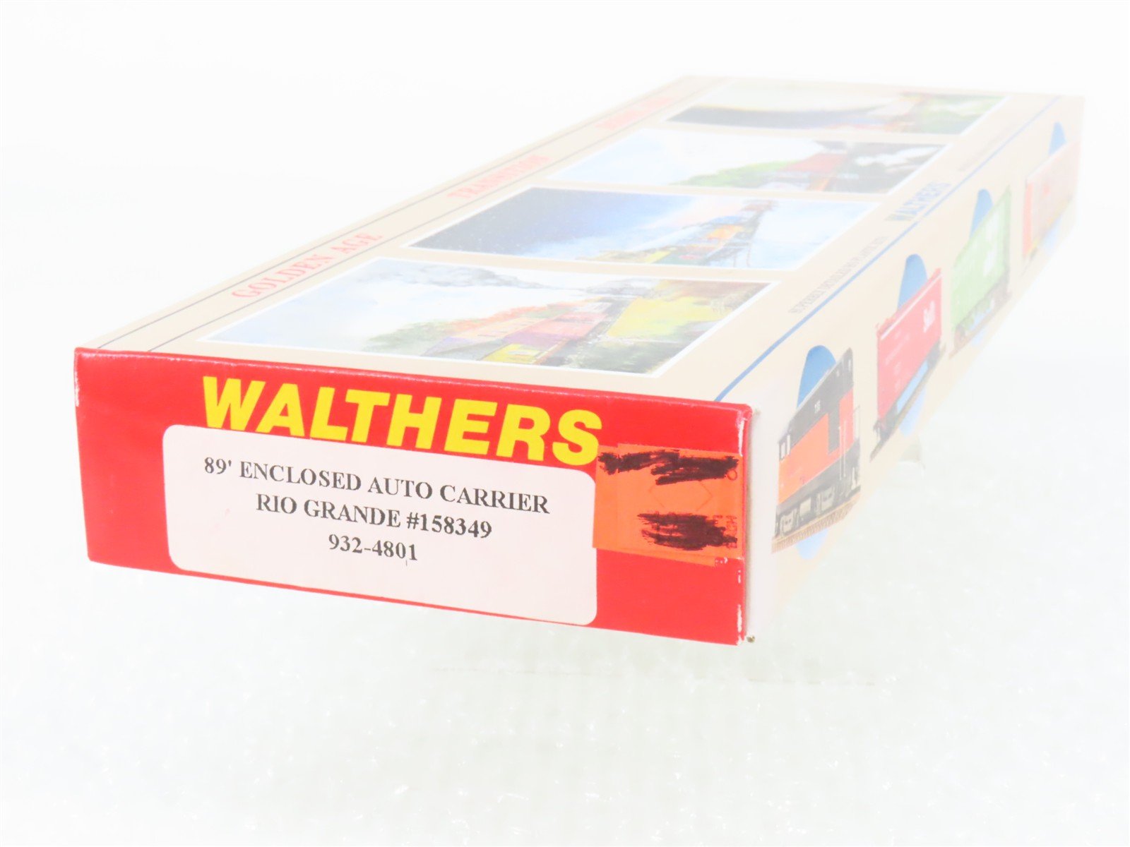 HO Scale Walthers Kit 932-4801 TTGX Rio Grande 89' Auto Carrier #158349 - Sealed