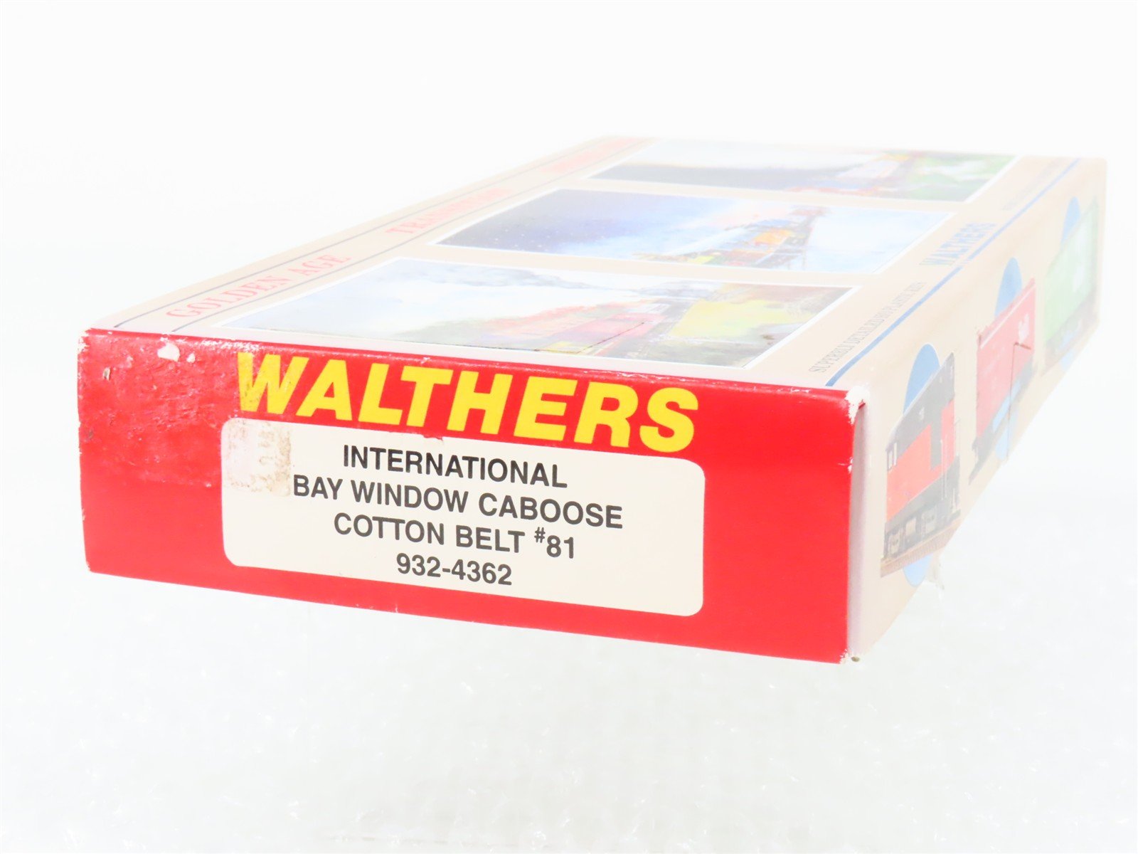 HO Scale Walthers Kit 932-4362 SSW Cotton Belt Bay Window Caboose #81 - Sealed