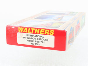 HO Scale Walthers Kit 932-4362 SSW Cotton Belt Bay Window Caboose #81 - Sealed
