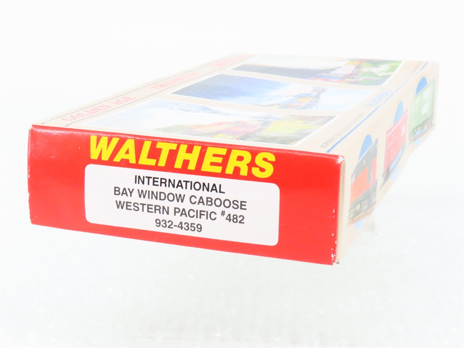 HO Walthers Kit 932-4359 WP Western Pacific Bay Window Caboose #482 - Sealed