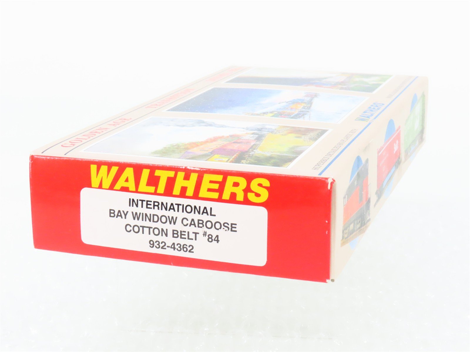 HO Scale Walthers Kit 932-4362 SSW Cotton Belt Bay Window Caboose #84 - Sealed