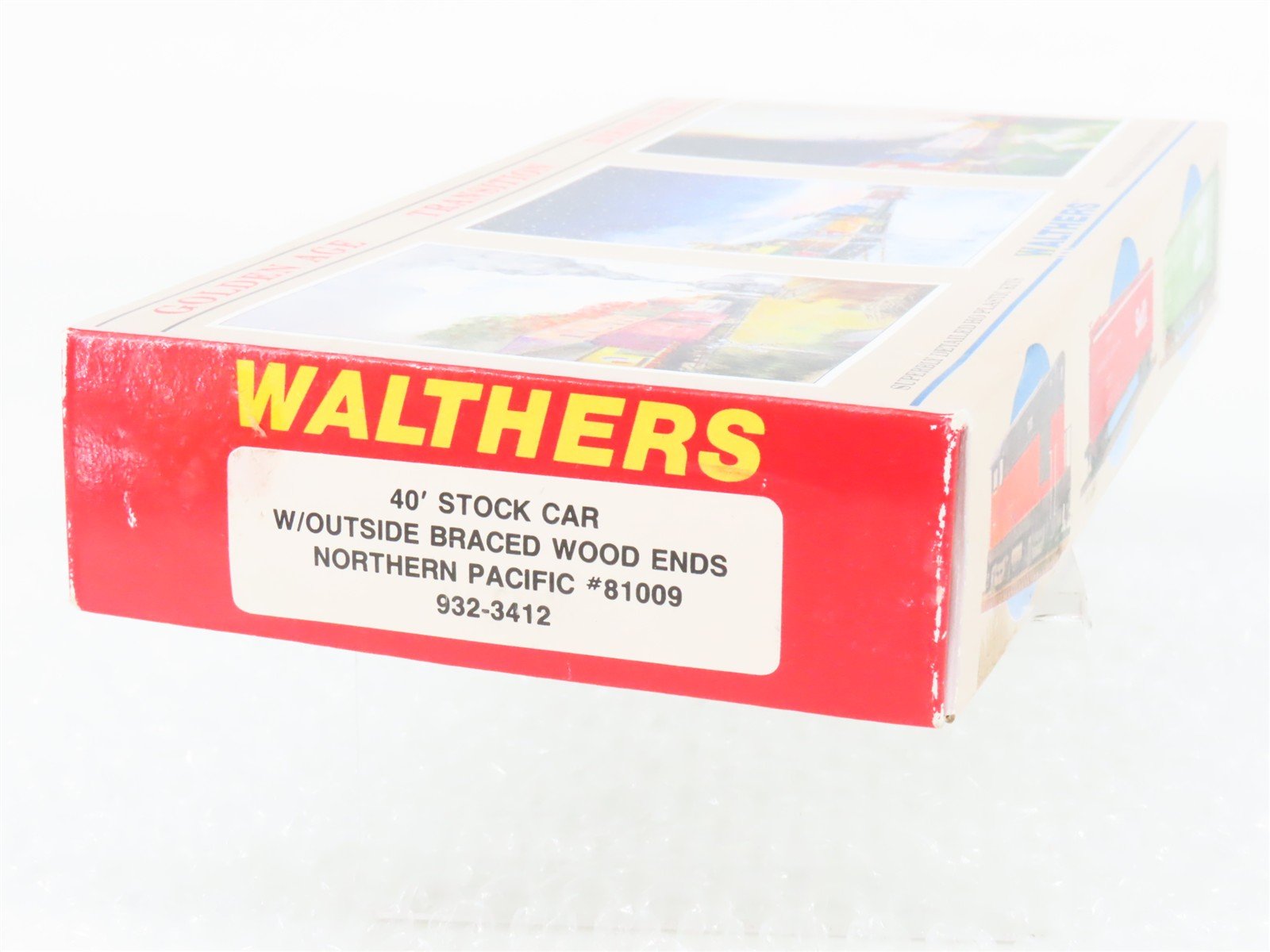 HO Scale Walthers Kit 932-3412 NP Northern Pacific 40' Stock Car #81009 - Sealed