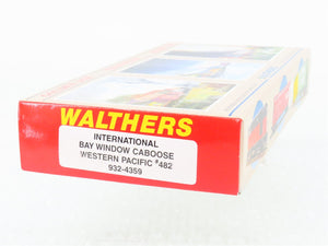 HO Walthers Kit 932-4359 WP Western Pacific Bay Window Caboose #482 - Sealed