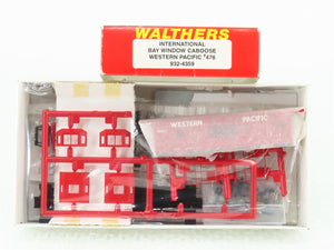 HO Walthers Kit 932-4359 WP Western Pacific Bay Window Caboose #478 - Sealed