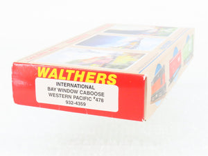 HO Walthers Kit 932-4359 WP Western Pacific Bay Window Caboose #478 - Sealed