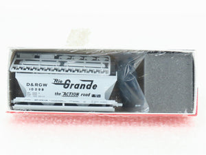 HO Scale InterMountain Kit 41504-18 D&RGW Rio Grande 2-Bay Hopper #10098 -Sealed
