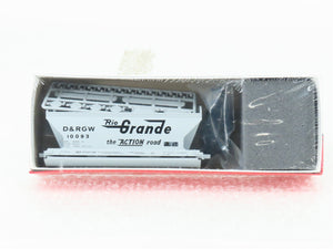 HO Scale InterMountain Kit 41504-17 D&RGW Rio Grande 2-Bay Hopper #10093 -Sealed