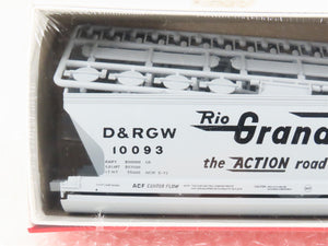 HO Scale InterMountain Kit 41504-17 D&RGW Rio Grande 2-Bay Hopper #10093 -Sealed