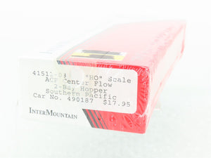 HO InterMountain Kit 41511-03 SP Southern Pacific 2-Bay Hopper #490187 - Sealed