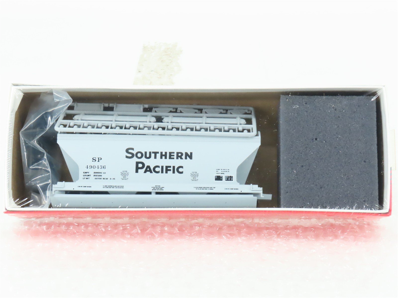 HO InterMountain Kit 41511-11 SP Southern Pacific 2-Bay Hopper #490436 - Sealed