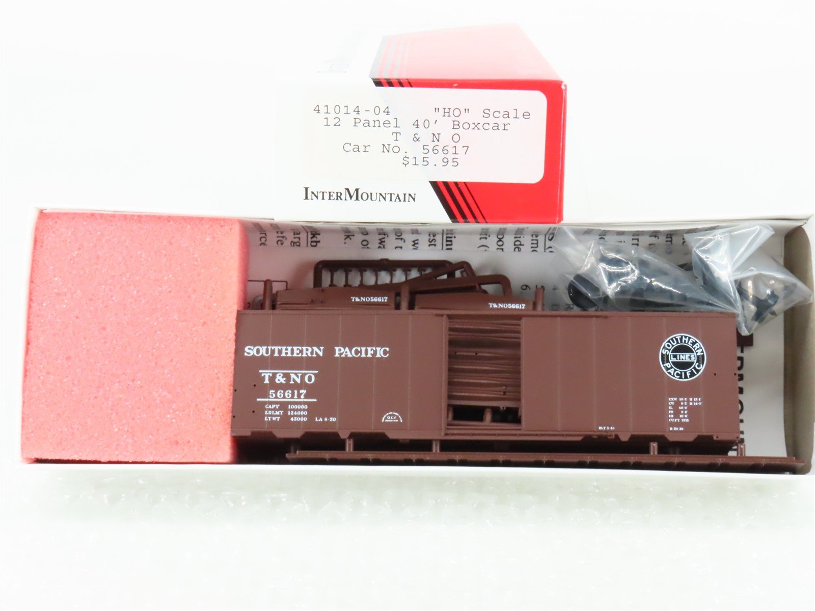 HO Scale InterMountain Kit 41014-04 T&NO SP Southern Pacific 40' Box Car #56617
