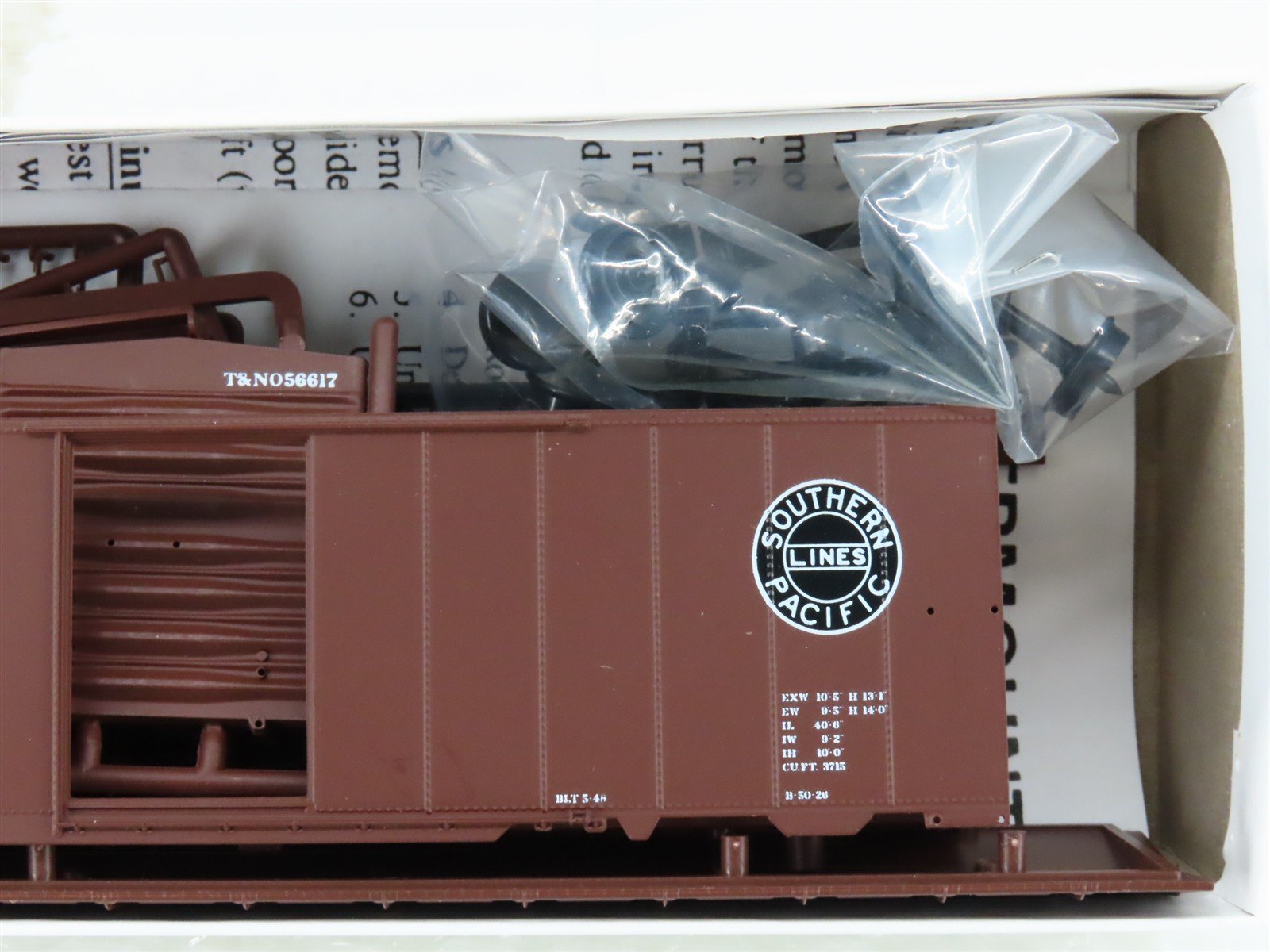 HO Scale InterMountain Kit 41014-04 T&NO SP Southern Pacific 40' Box Car #56617