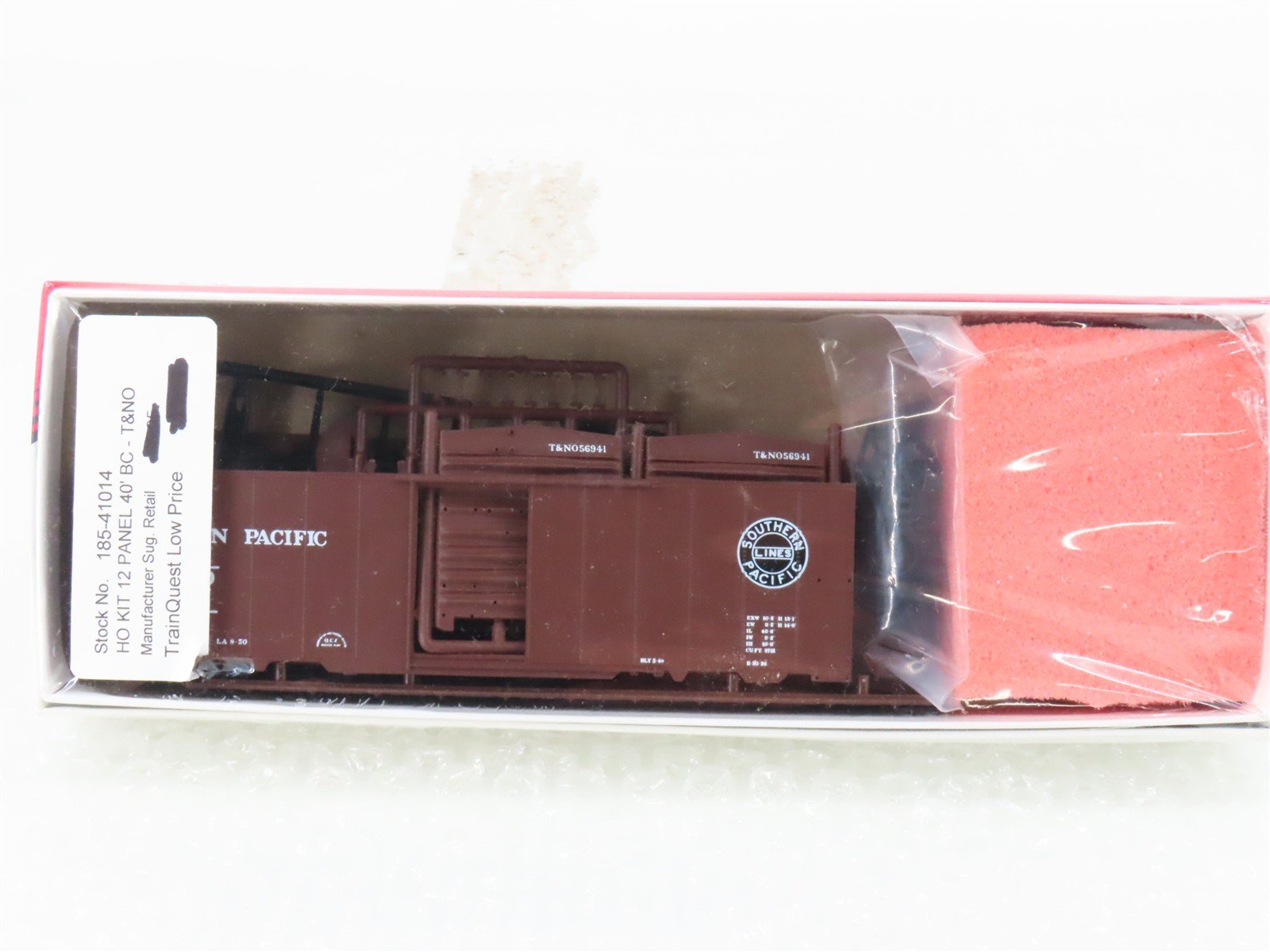 HO InterMountain Kit 41014-10 SP Southern Pacific 40' Box Car #56941 - Sealed