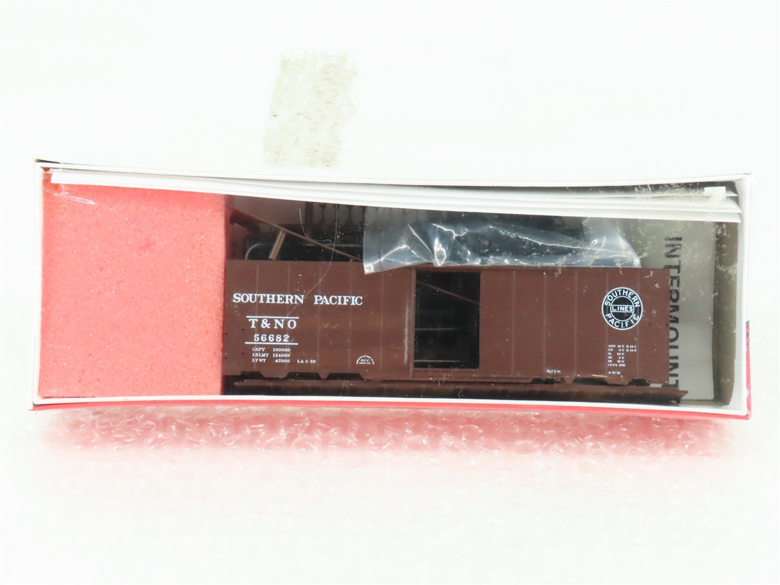 HO InterMountain Kit 41014-05 T&NO SP Southern Pacific 40' Box Car #56682 Sealed
