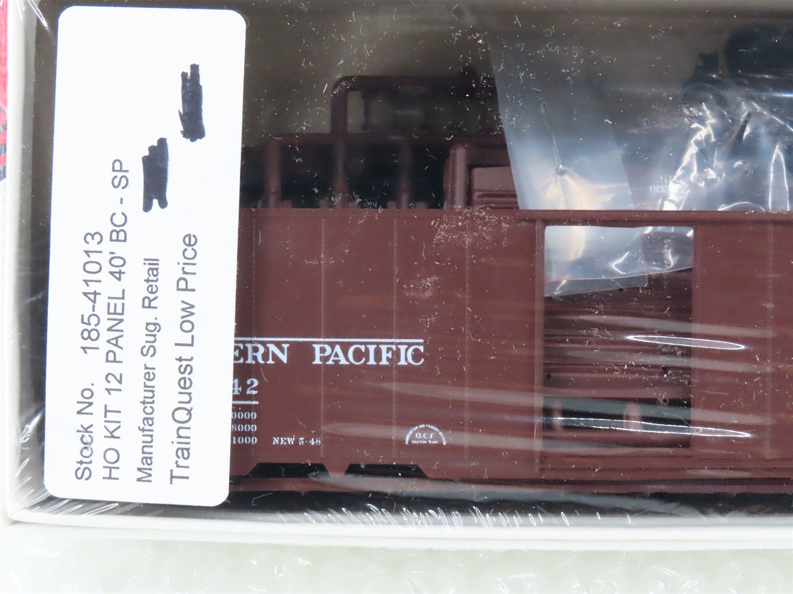 HO InterMountain Kit 41013-02 SP Southern Pacific 40' Box Car #60542 - Sealed