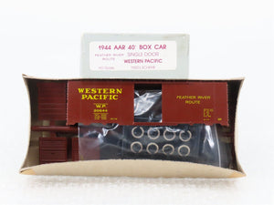 HO Scale C&BT Shops Kit WP Western Pacific Feather River 40' Box Car #20644