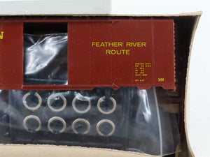 HO Scale C&BT Shops Kit WP Western Pacific Feather River 40' Box Car #20644