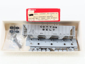 HO Robin's Rails Bev-Bel Kit 9995-2 SSW Cotton Belt 3-Bay Covered Hopper #79524