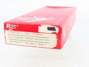 HO Scale Robin's Rails Bev-Bel Kit 9995-1 SSW Cotton Belt 3-Bay Hopper #79501