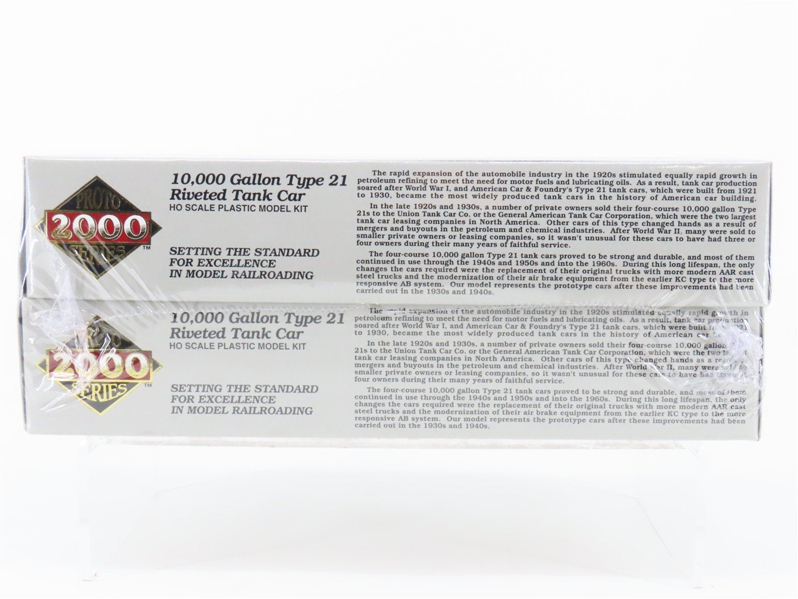 HO PROTO 2000 Kit 23148 TWOX Tidewater 10,000 Gallon Tank Car 2-Pack Sealed