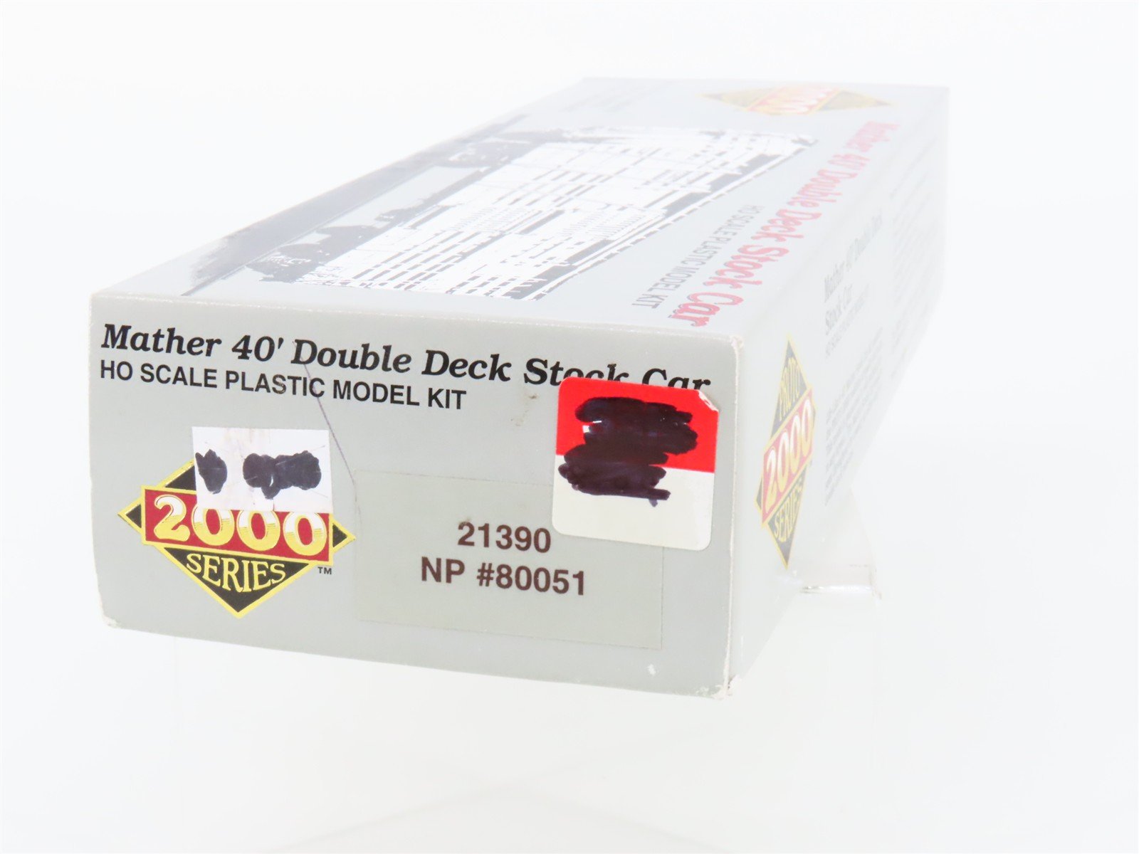HO Scale PROTO 2000 Kit 21390 NP Northern Pacific Railroad 40' Stock Car #80051