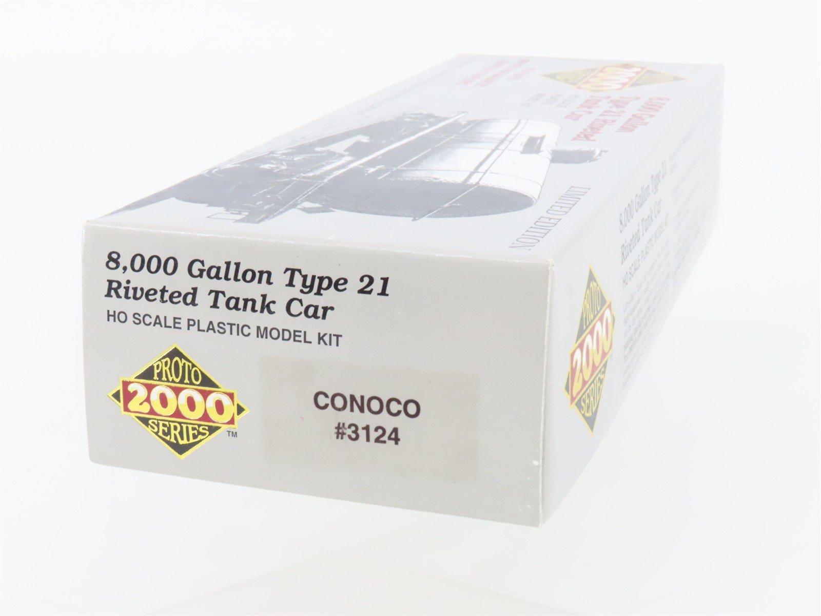 HO Scale PROTO 2000 Kit CONX Conoco 8,000 Gallon Single Dome Tank Car #3124