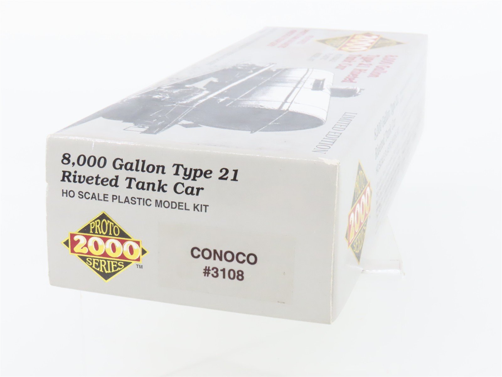 HO Scale PROTO 2000 Kit CONX Conoco 8,000 Gallon Single Dome Tank Car #3108