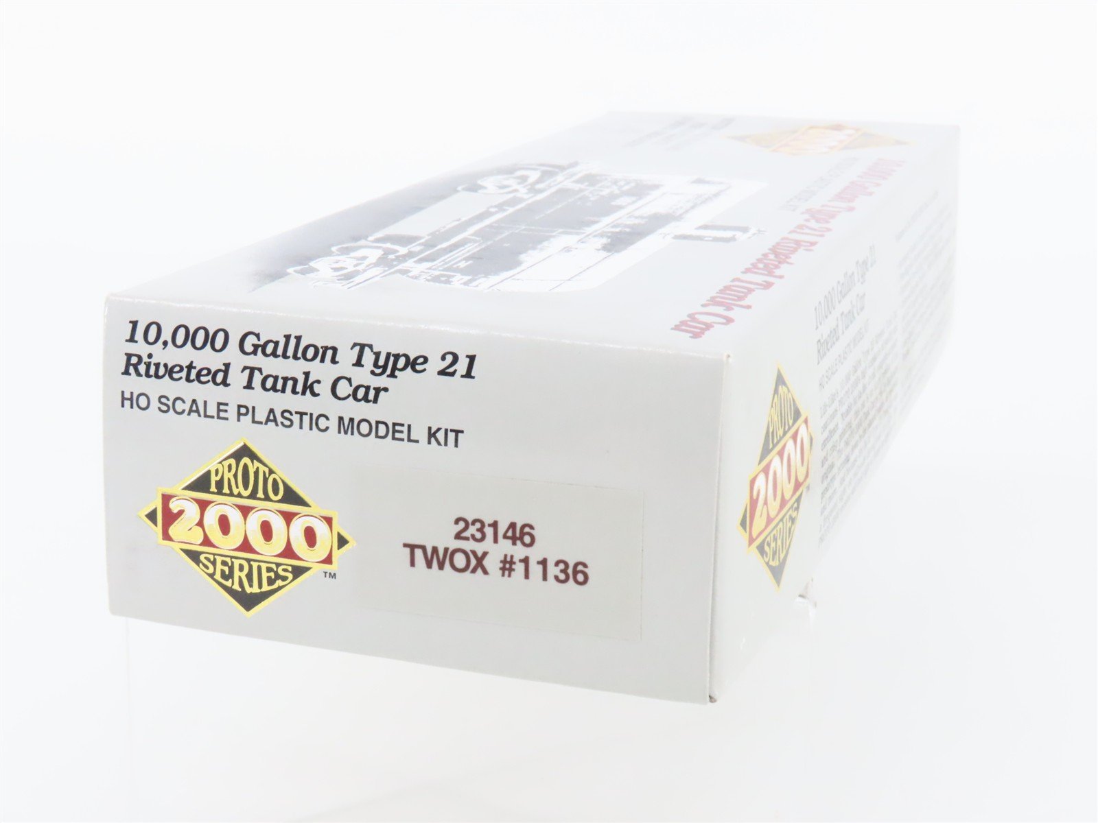 HO PROTO 2000 Kit 23146 TWOX Tidewater 10,000 Gallon Single Dome Tank Car #1136