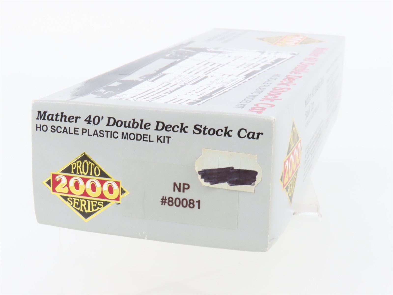 HO Scale PROTO 2000 Kit NP Northern Pacific 40' Double Deck Stock Car #80081