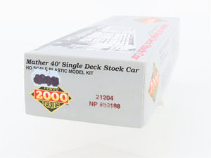 HO PROTO 2000 Kit 21204 NP Northern Pacific 40' Single Deck Stock Car #80188