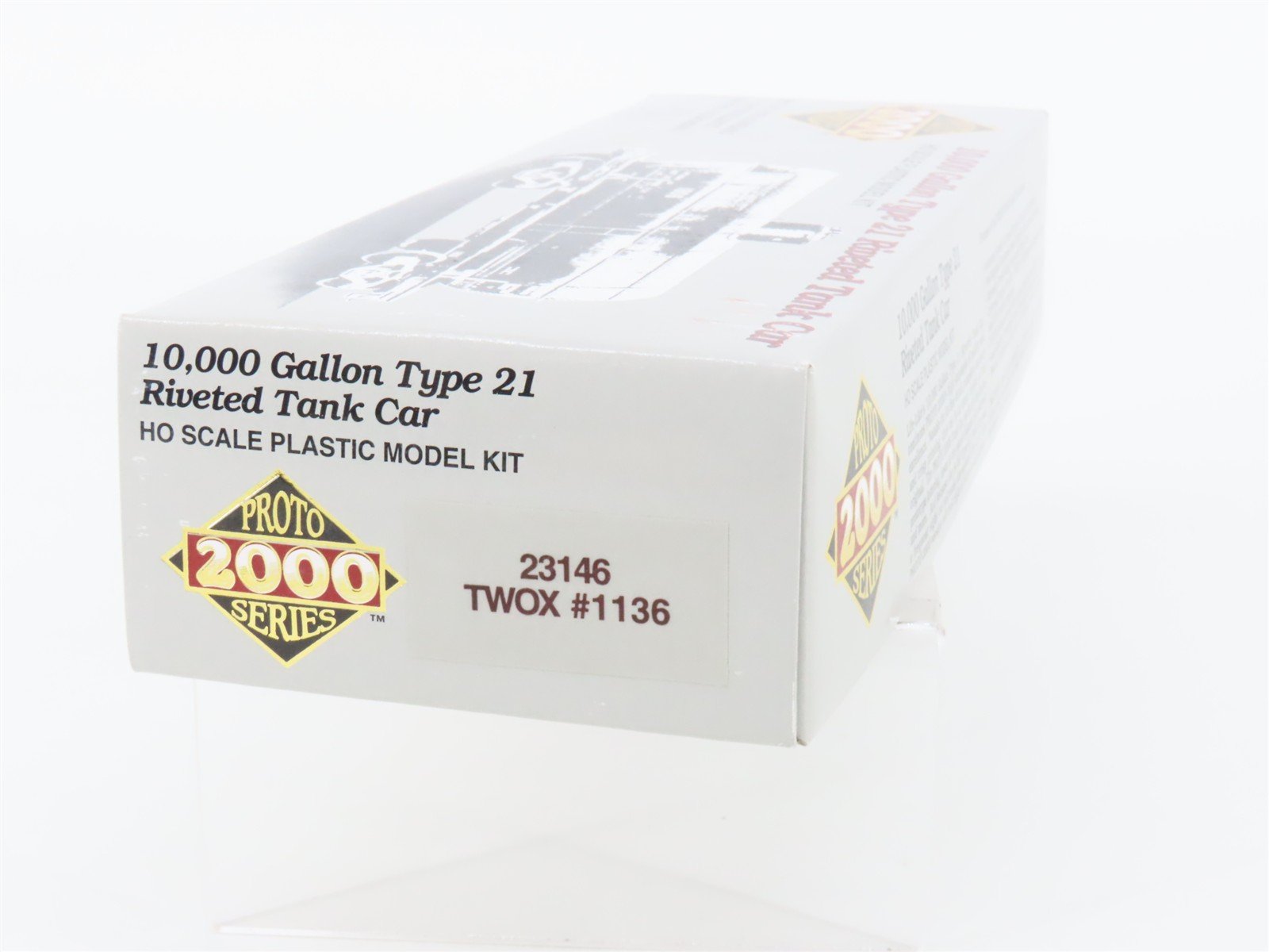 HO PROTO 2000 Kit 23146 TWOX Tidewater 10,000 Gallon Single Dome Tank Car #1136