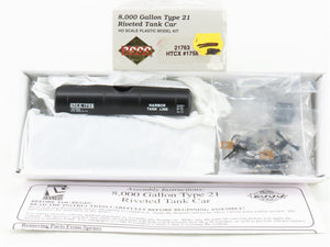 HO Scale PROTO 2000 Kit 21763 HTCX Harbor Tank Line 8,000 Gallon Tank Car #1758