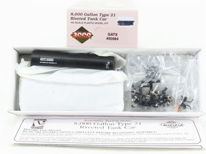 HO Scale PROTO 2000 Kit GATX 8,000 Gallon Single Dome Tank Car #50984
