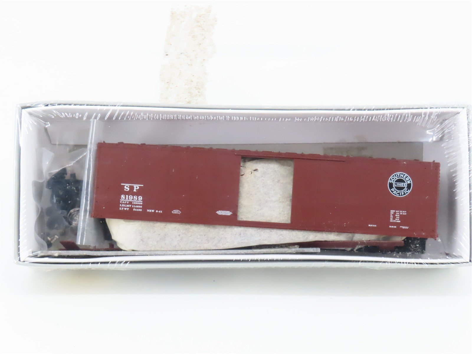 HO PROTO 2000 Kit SP Southern Pacific 50' Single Door Box Car #81989 - Sealed